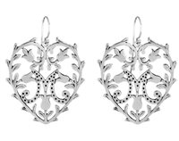 Orecchini Laurent Gandini Donna CUORE EX-VOTO ARGENTO in Argento #0575 - #0575